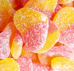 Peach Hearts 50g